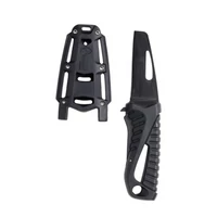 WICHARD Offshore Rescue knife - Fixed & plain blade - Black