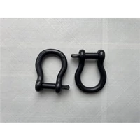 WICHARD Captive pin bow shackle - Dia 6 mm BLACK