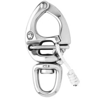 WICHARD HR quick release snap shackle - With swivel eye - Length: 70 mm