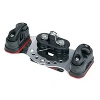 HARKEN 22mm Car — Fixed Sheaves, Cam Cleats