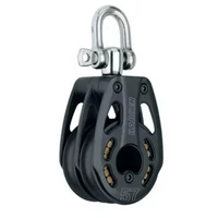 HARKEN 57mm Aluminum Double Block — Swivel
