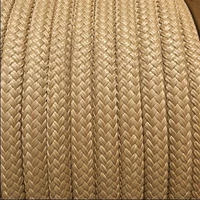 MARLOW D/BRAID 12mm SOLID BEIGE KENDER SZÍNŰ KÖTÉL POLYESTER MAGGAL POLYESTER HUZATTAL
