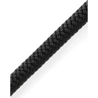 MARLOW BLUE OCEAN D/BRAID 8mm SOLID BLACK - FEKETE KÖTÉL POLYESTER MAGGAL POLYESTER HUZATTAL rPET