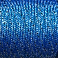MARLOW D/BRAID PES 6mm MARBLE BLUE KÉK KÖTÉL POLYESTER MAGGAL POLYESTER HUZATTAL 