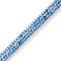 MARLOW BLUE OCEAN D/BRAID 6mm BLUE - KÉK KÖTÉL POLYESTER MAGGAL POLYESTER HUZATTAL rPET