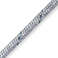 MARLOW BLUE OCEAN D/BRAID 8mm GREY - SZÜRKE KÖTÉL POLYESTER MAGGAL POLYESTER HUZATTAL rPET
