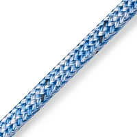 MARLOW BLUE OCEAN D/BRAID 12mm BLUE - KÉK KÖTÉL POLYESTER MAGGAL POLYESTER HUZATTAL rPET
