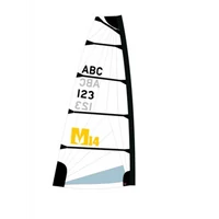 M14 MELGES GOLD SAIL