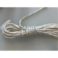 OUTLET MARLOW D/BRAID 12mm WHITE/BLK FLK FEHÉR KÖTÉL 13,5mR