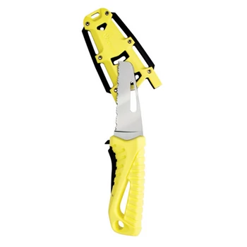 WICHARD Offshore Rescue knife - Fixed blade - Fluo