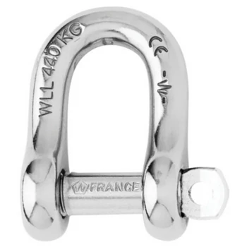 WICHARD Captive pin D shackle - Dia 4 mm