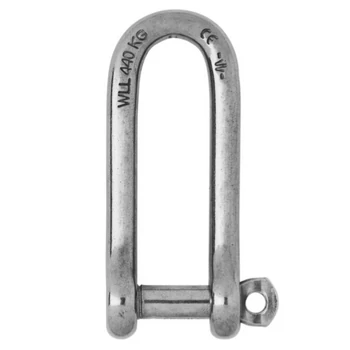 WICHARD Captive pin long D shackle - Dia 4 mm