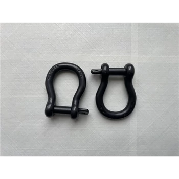 WICHARD Captive pin bow shackle - Dia 10 mm BLACK