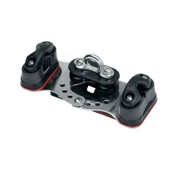 HARKEN 22mm High-Load 1250 Car — Fixed Sheaves, Cam Cleats