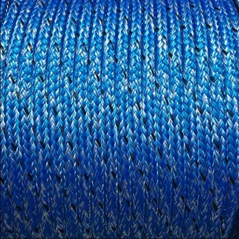 MARLOW D/BRAID PES 6mm MARBLE BLUE KÉK KÖTÉL POLYESTER MAGGAL POLYESTER HUZATTAL 