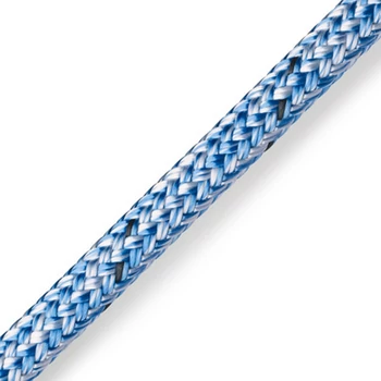 MARLOW BLUE OCEAN D/BRAID 12mm BLUE - KÉK KÖTÉL POLYESTER MAGGAL POLYESTER HUZATTAL rPET