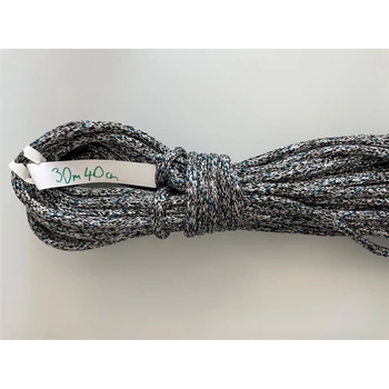 OUTLET MARLOW BLUE OCEAN D/BRAID 10MM BLACK 30,4mR