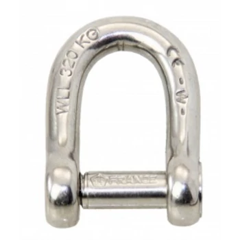 WICHARD D-SHACKLE WITH INSIDE HEXAGON pin 6mm