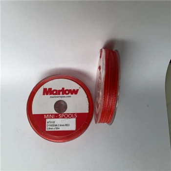 MARLOW DYNEEMA WHIPPING TWINE 0.9mm RED PIROS DYNEEMA CÉRNA