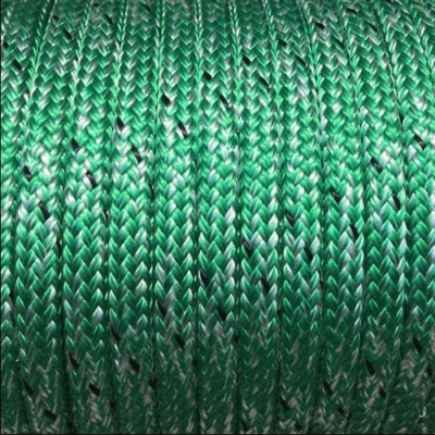 MARLOW D/BRAID PES 6mm MARBLE GREEN