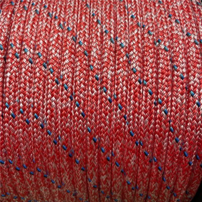 MARLOW BLUE OCEAN D/BRAID 8mm RED - PIROS POLYESTER MAGGAL POLYESTER HUZATTAL rPET