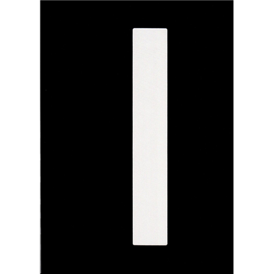 VITORLASZÁM 385 mm - 15" FEHÉR "1"