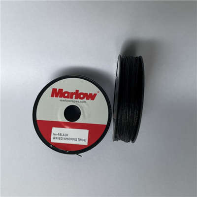 MARLOW WHIPPING TWINE No.4. FEKETE KÖTÉLVARRÓ CÉRNA